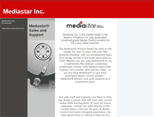 Tablet Screenshot of mediastar-sg.com